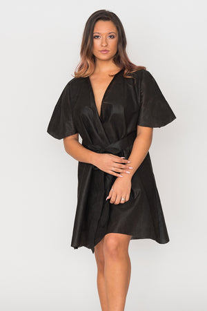 Wear & Away Robe for sunless tanning in black