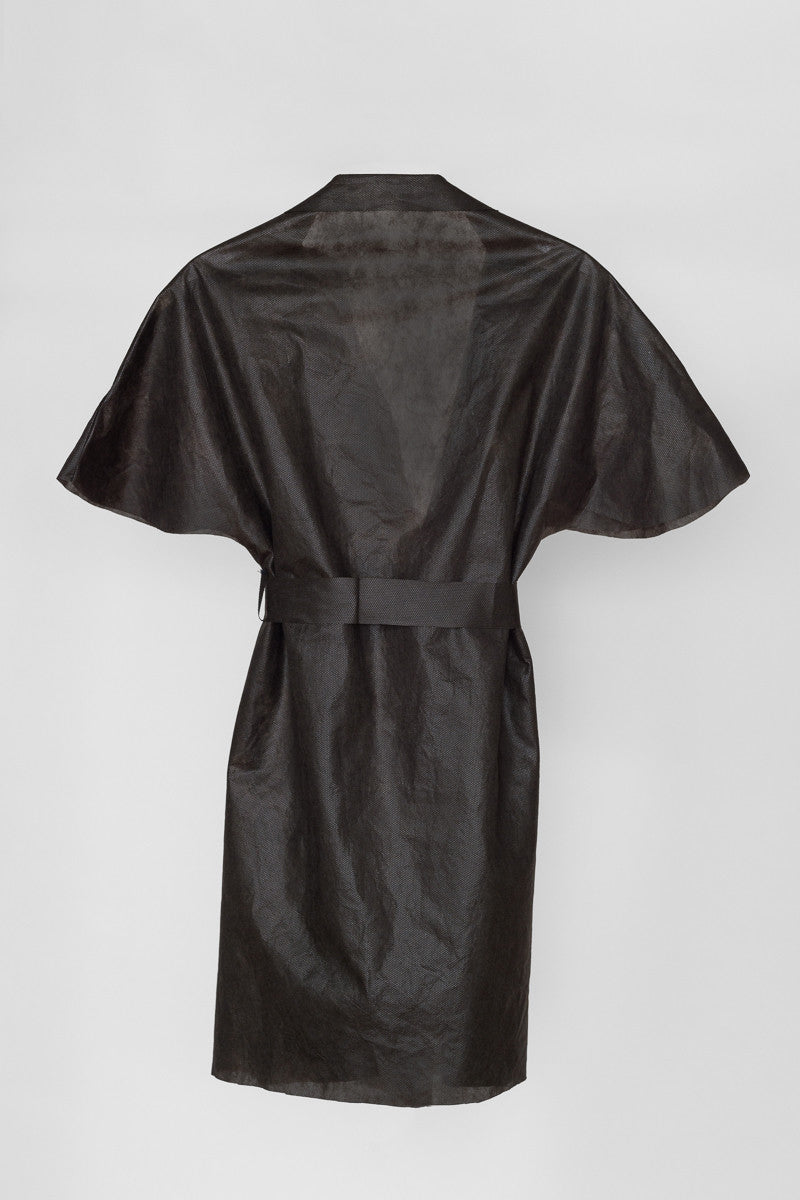 Wear & Away Robe back view for sunless tanning