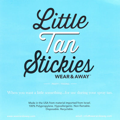 Little Tan Stickies - Disposable Thong and Pasty
